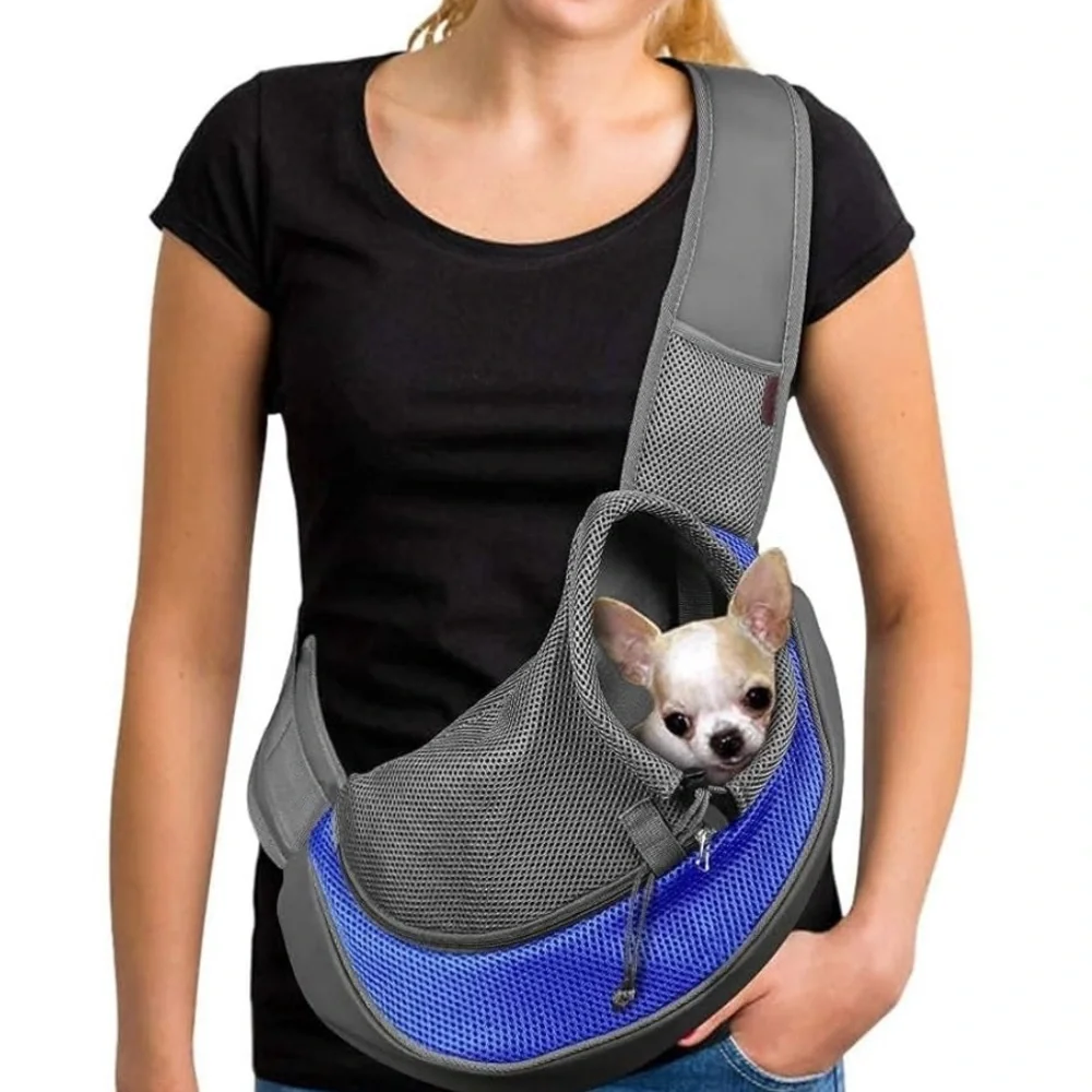 NWT YUDODO Blue Pet Sling Carrier 31001 Size L (10-15 lb) - Picture 1 of 8
